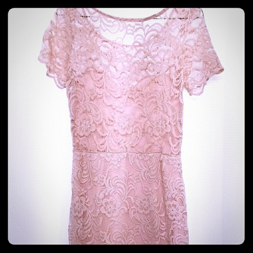 Ambiance Laced Mini Dress